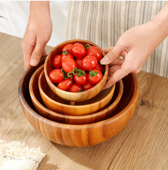 Multi-Purpose Wood Bowl