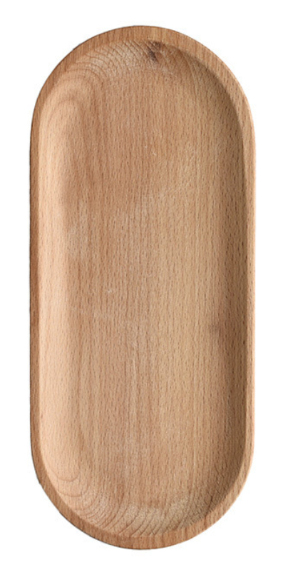 Wooden Oval Tray