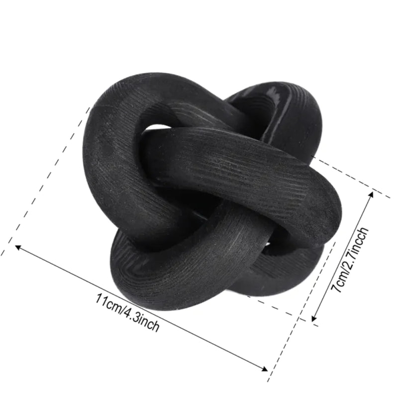 Knotted Wooden Sculpture